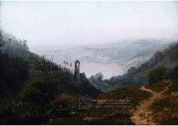 VCM 724 Julius Theodor Gruss - Krajina s hradem