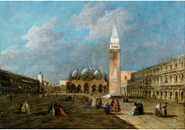 DDSO-1790 Neznámý autor - Piazza San Marco v Benátkách