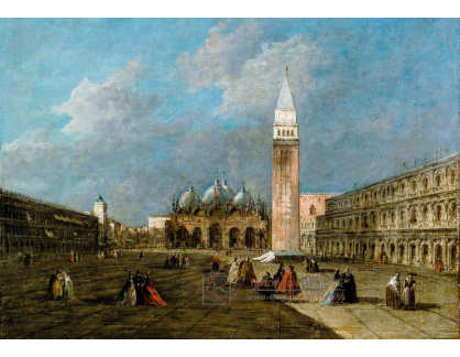 DDSO-1790 Neznámý autor - Piazza San Marco v Benátkách