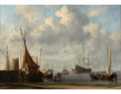 DDSO-2233 Willem van de Velde - Vstup do holandského přístavu