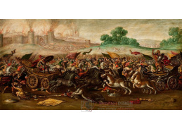 SO XI-219 Juan de la Corte - Zapálení Jeruzaléma armádou armádou Nebuchadnezzara