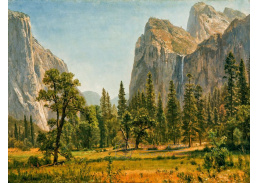 SO XIV-252 Albert Bierstadt - Vodopády Yosemitském údolí