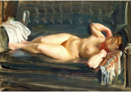 SO XIV-261 Anders Zorn - Ženský akt na pohovce