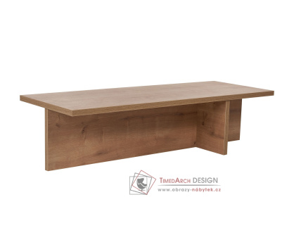 HARBOR, konferenční stolek 120x45cm, dub sapphire