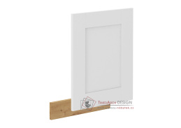 LULA, dvířka na myčku nádobí ZM 570x446, bílá / dub artisan