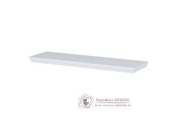P-025 WT, nástěnná polička 80cm, bílá
