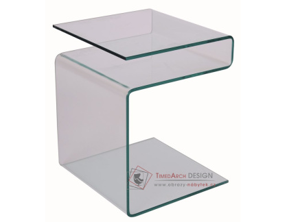 EPI, konferenční stolek, čiré sklo