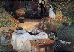 VCM 42 Claude Monet -  Oběd v zahradě