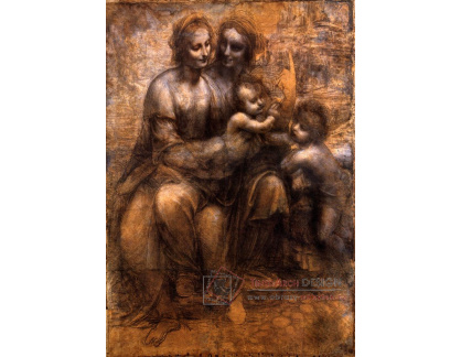 VR1-6 Leonardo da Vinci - Marie s dítětem