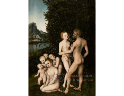 VlCR-15 Lucas Cranach - Rodina v zahradě