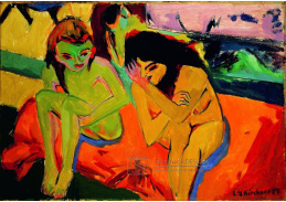 VELK 103 Ernst Ludwig Kirchner - Dvě dívky