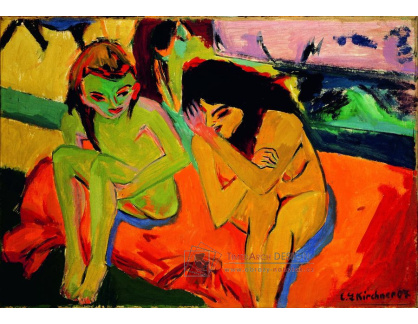 VELK 103 Ernst Ludwig Kirchner - Dvě dívky