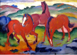 VFM 32 Franz Marc - Červené koně