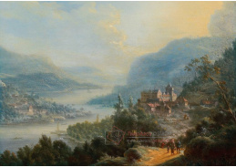 DDSO-1710 Johann Christian Vollerdt - Rozsáhlá říční krajina