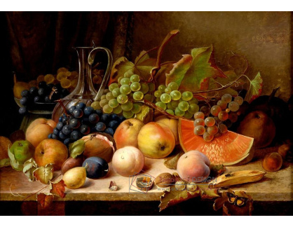 VZ075 Gottfried Schultz - Zátiší s ovocem