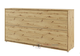 REBECCA BC-06, výklopná postel široká 90x200cm, dub artisan