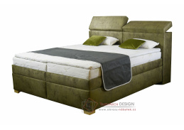 YOGA, čalouněná postel - boxspring 160x200cm, výběr provedení