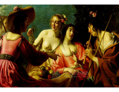 DDSO-3473 Gerrit van Honthorst - Pasáček a čtyři víly