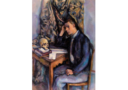 D-7996 Paul Cézanne - Mladý muž a lebka