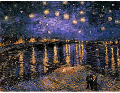 R2-07 Vincent van Gogh - Hvězdná noc nad Rhonou