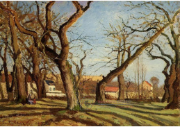 VCP-125 Camille Pissarro - Kaštany v Louveciennes