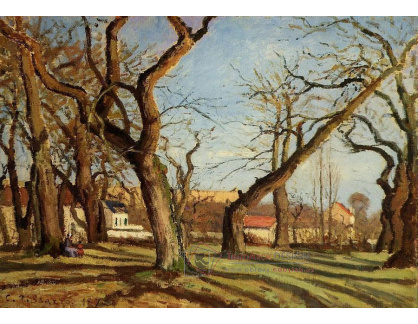 VCP-125 Camille Pissarro - Kaštany v Louveciennes