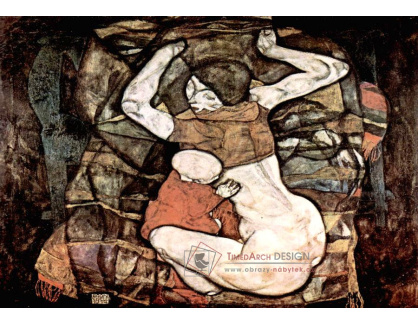 VES 232 Egon Schiele - Mladá matka