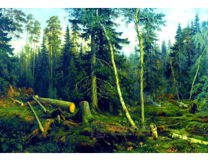 VR55 Ivan Ivanovič Šiškin - Kácení lesa