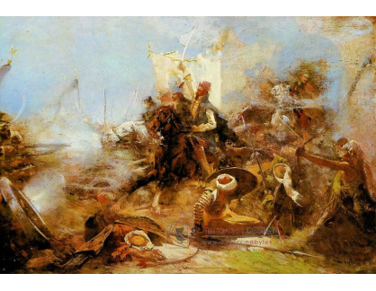 SO VI-301 Simon Hollosy - Bitva s Turky u pevnosti Szigetva