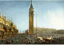 KO IV-447 Michele Marieschi - Plazza San Marco v Benátkách