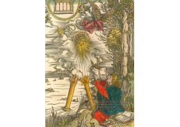 VR12-83 Albrecht Dürer - Svatý Jan požírající knihu