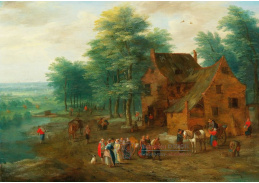 DDSO-3859 Josef van Bredael - Cestující odpočívající v hospodě