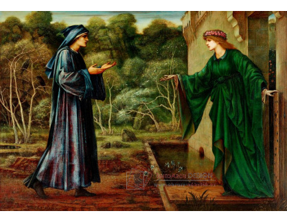 D-7133 Edward Burne-Jones - Poutník u brány nečinnosti