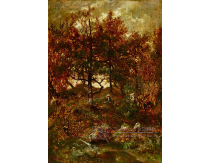 D-8066 Théodore Rousseau - Podzim ve Fontainebleau