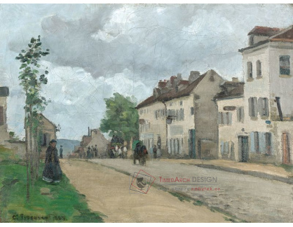 D-8113 Camille Pissarro - Ulice v Pontoise