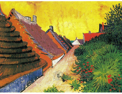 VR2-137 Vincent van Gogh - Ulice v Saintes-Maries