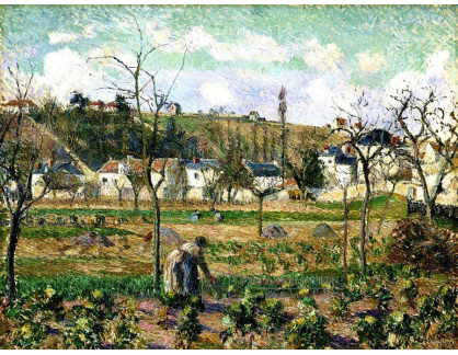 VCP-416 Camille Pissarro - Zahrada v Maubuisson