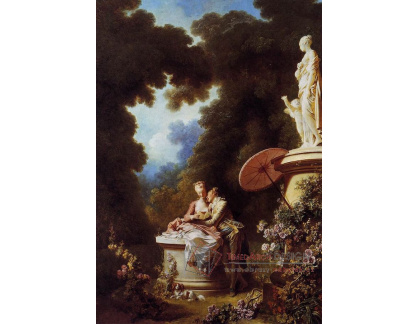 VJHF 17 Jean-Honoré Fragonard - Vyznání lásky