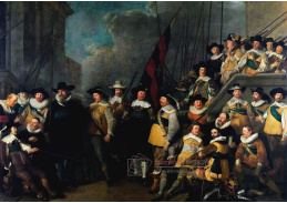 VH494 Jacob de Backer - Civilní stráž v Amsterdamu
