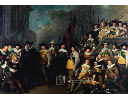 VH494 Jacob de Backer - Civilní stráž v Amsterdamu