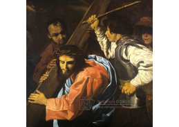 SO XII-482 Matthias Stomer - Kristus nesoucí kříž
