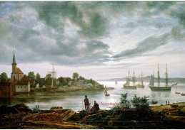 SO XIV-352 Johan Christian Dahl - Larvik v měsíčním svitu