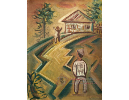 A-8566 Josef Čapek - Děti na cestě
