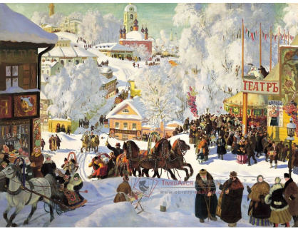 VR29 Boris Kustodiev - Masopust