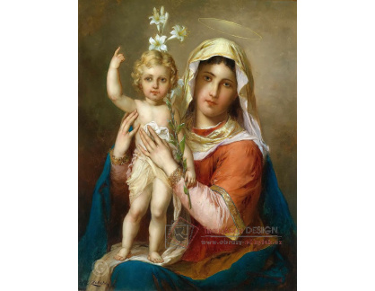 VRHZ 2 Hans Zatzka - Madonna s dítětem