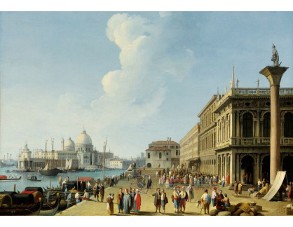 KO I-317 Giovanni Battista Cimaroli - Pohled z Piazzetta na Benátky