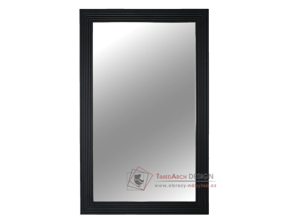 MALKIA 1, závěsné zrcadlo 50x80cm, černá