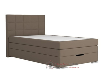 VITO, čalouněná postel 140x200cm box-spring, výběr provedení