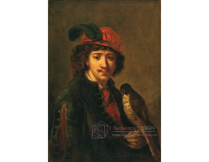 D-6117 Rembrandt - Muž s jestřábem