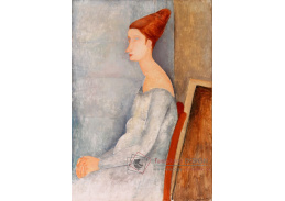 D-7743 Amedeo Modigliani - Portrét Jeanne Hébuterne